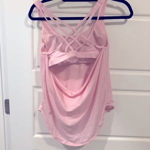 Lululemon 2 in 1 tank with sports bra